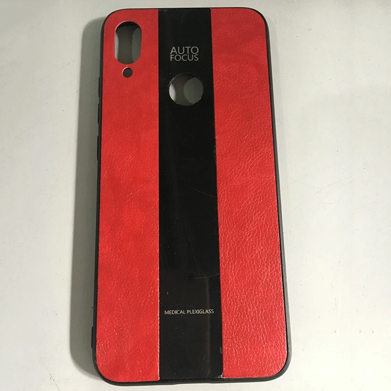 Чехол для Xiaomi Redmi Note 7 ALIVO деловая искусственная кожа + акриловый противоударный