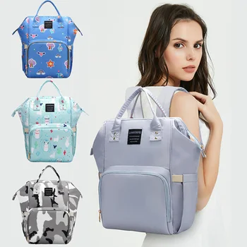 

Large Capacity Mummy Diaper Bag Waterproof Fashion Maternity Diaper Bags Baby Care Nursing Bag Mother Backpacks Mummy Nappy Bags