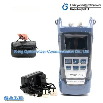 

Handheld RY-3205B lithium battery Handheld optical power meter + laser source 10KM VFL Visual Fault Locator -70~+3dBm