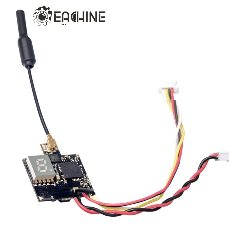 

Eachine ATX03 Mini 5.8G 72CH 0/25mW/50mw/200mW Switchable FPV Transmitter TX VTX w/ Audio for RC Racing Racer Quadcopter Drone