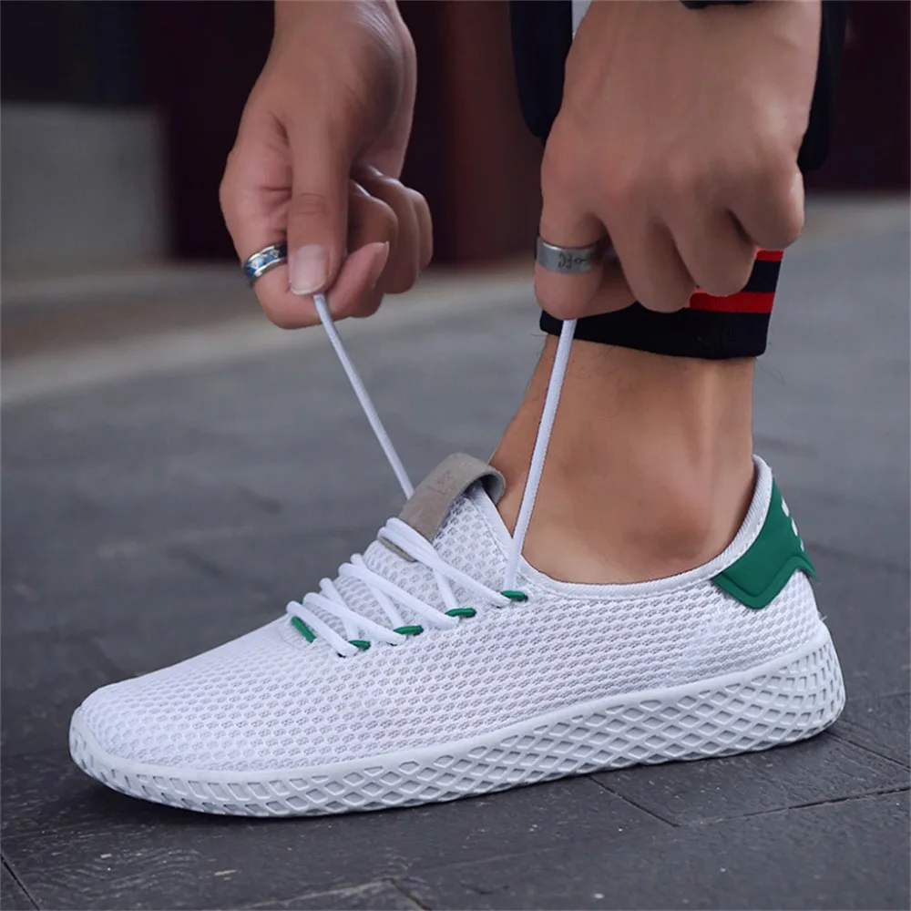 2019 Men's summer running mesh sneakers students breathable sports and leisure shoes  for male comfortable sneakers homens 40 (16)