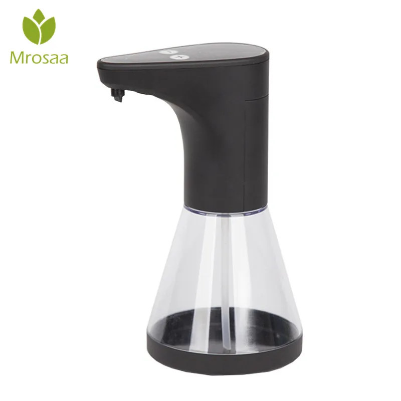 

480ML ABS Automatic Soap Dispenser Hotel Hand Washing Liquid Induction Soap Bottle Mart Sensor Touchless For Bathroom Kitchen