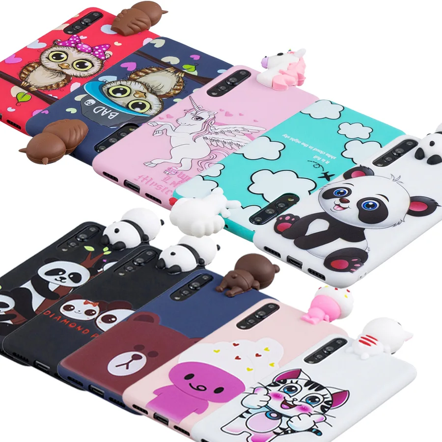 

3D Cute Silicone Soft TPU Cover case for Huawei P8 lite 2017 P9 P10 P20 Lite Plus Y5 2017 Honor 9 Lite Mate 10 Lite Pro Coque