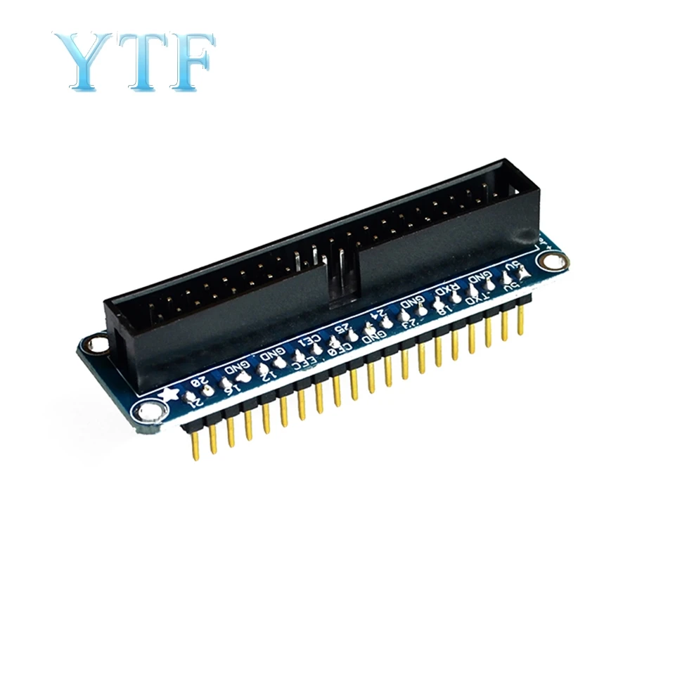 

Raspberry PI B+ GPIO Adapter Plate 40-Pin for Breadboard Expansion Board