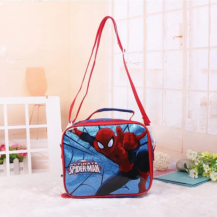 

New Spider Man Spiderman Lunch Bag for Lunch Box Kids Boys Children School Picnic Food Thermal Insulated Bags