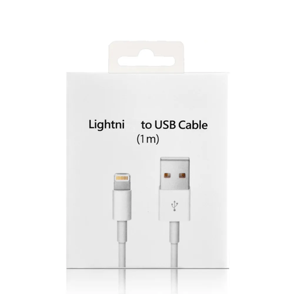 

Original USB Cable Fast Charging USB Charging Data Sync Cable For iPhone X 8 7 6 6S Plus 5 5S For iPad Air Charger Cord With Box