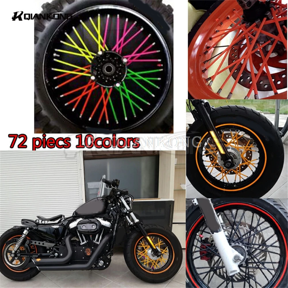 72 Универсальный Мотоцикл Dirt Bike Enduro внедорожный для обода колеса кожухи кожаные чехлы для KTM EXC f dr DRZ RM RMX RMZ 85 125 250