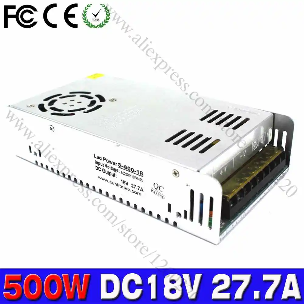 18V500W