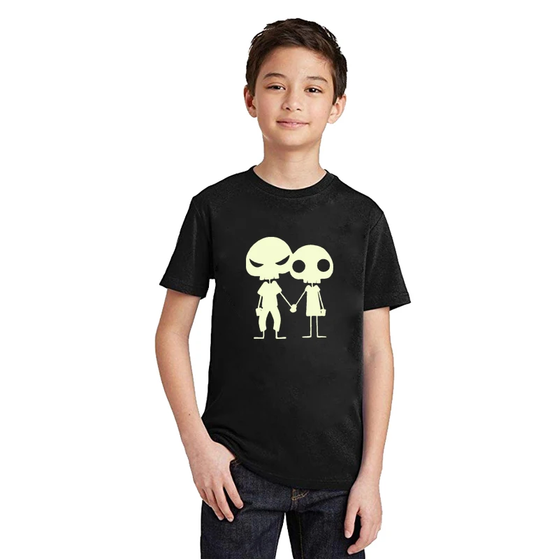 LYTLM/футболка с 3D черепом топы для маленьких девочек, Camiseta Princesas, лето 2019, футболки для маленьких мальчиков, Roupa Menina, футболка для девочек, аниме