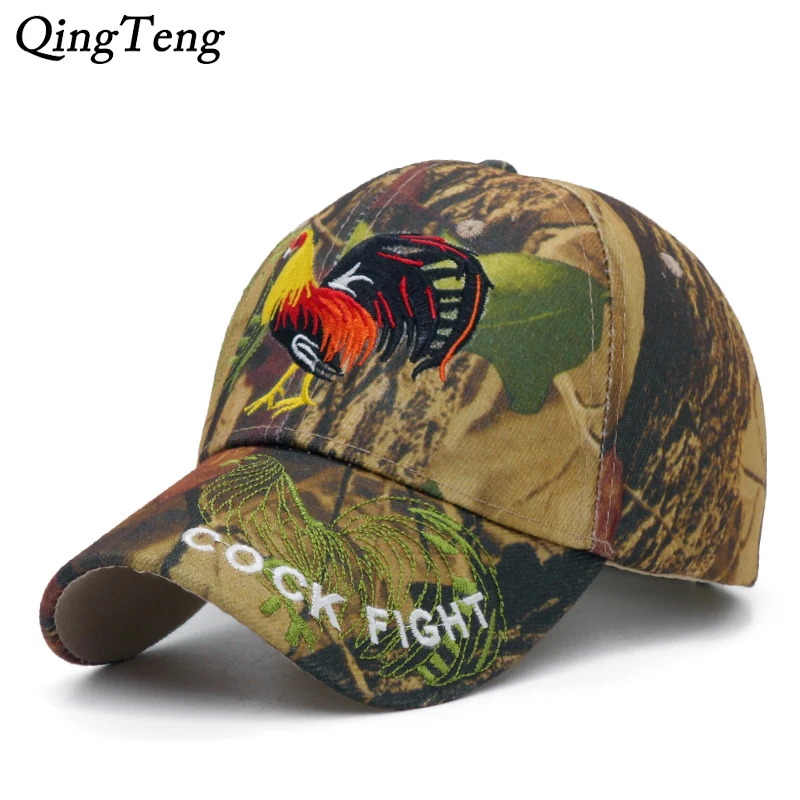 Вышитый колпачок на член Мужская Уличная камуфляжная охотничья бейсбольная кепка Женская Повседневная Солнцезащитная рыболовная Кепка Регулируемая папа кость