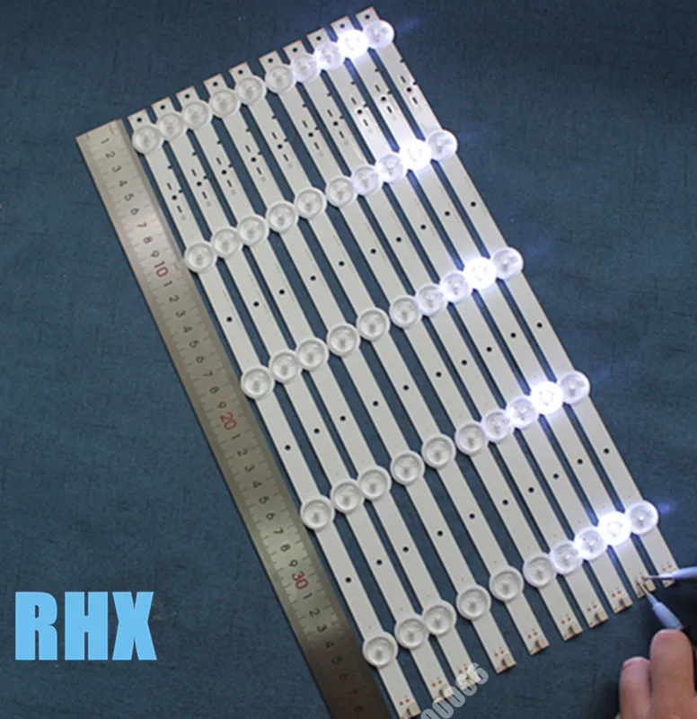 

10 PCS/set LED backlight bar SVG400A81_REV3_121114 395mm 5 LEDs for KLV-40R470A KDL-40R450A
