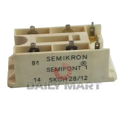 

DHL/EMS 5 LOTS NEW SEMIKRON SKCH28/12 (SKCH28-12) THYRISTOR/DIODE MODULE