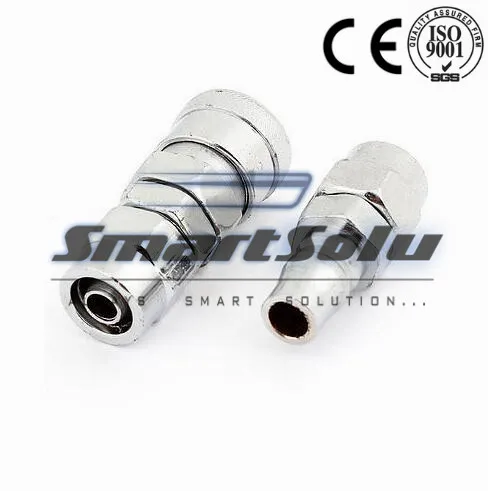 

Free shipping Pneumatic 2 in 1 Silver Tone SP40 Socket PP40 Plug Quick Release Connector Adapter Sets