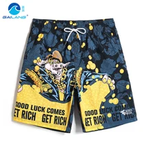 Летний мужской сексуальный купальный костюм, пляжные сетчатые шорты, Гавайские бегуны, купальный костюм, пляжные шорты, быстросохнущие шорты для серфинга