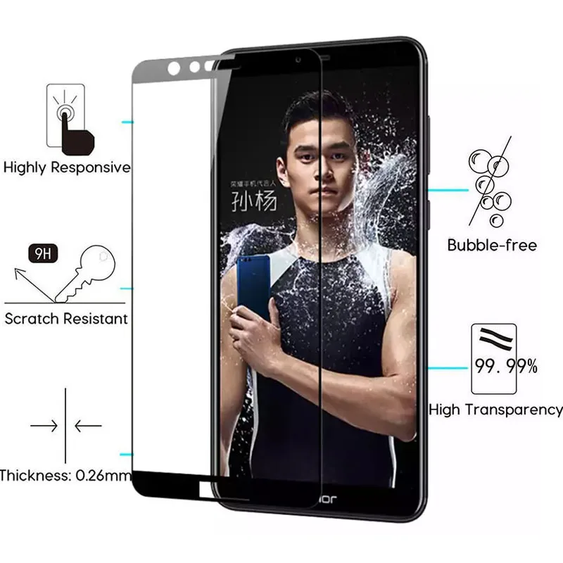 زجاج واقي لهواوي الشرف 7x7 ثانية 7a 7c برو المقسى غلاس على 7 X سا C x7 S7 A7 C7 7 apro 7 cpro حالة ScreenProtector