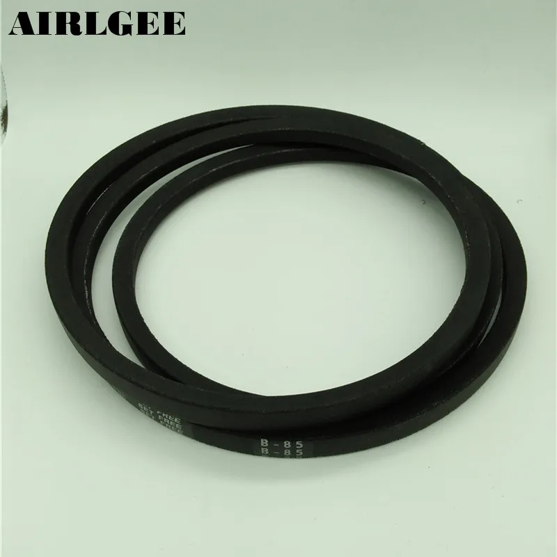 

Machine Transmission B Type 85" Inner Girth Vee V Belt Black B-85