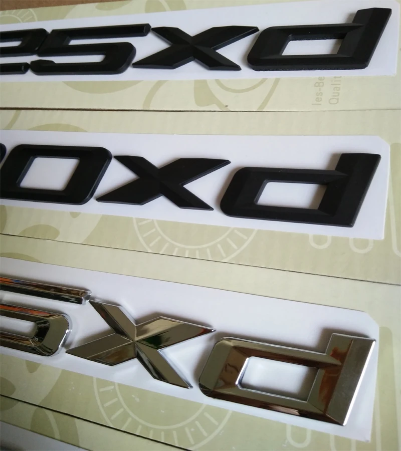 Новое оригинальное качество 325xd 330xd M Power performance xdrive наклейка с эмблемой на заднее