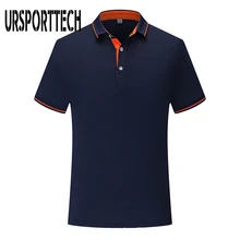 Новинка года, однотонные летние рубашки поло для мужчин, повседневные, с коротким рукавом, дышащие, анти-пилинг, брендовые поло, для мужчин, большие размеры, XS-4XL