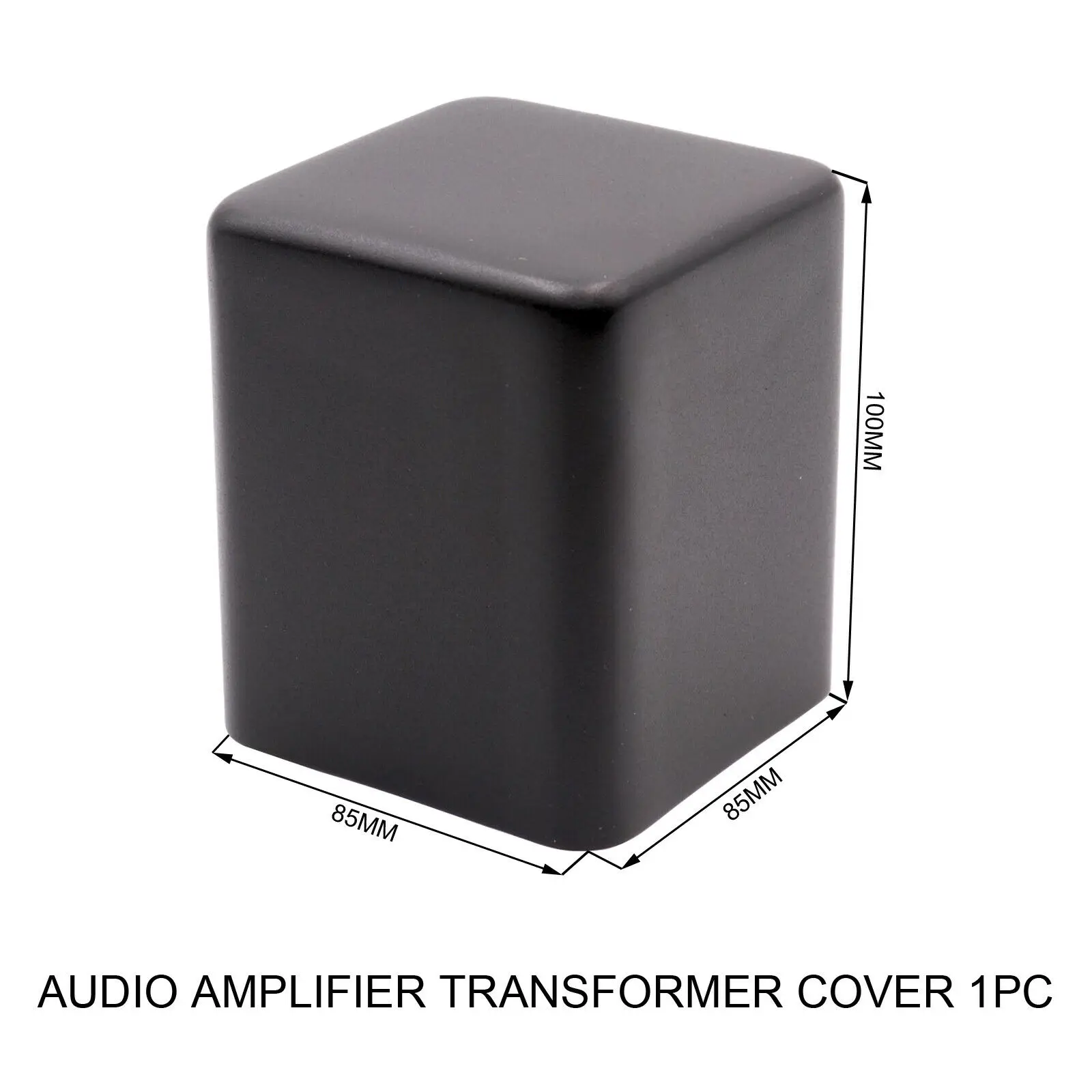 

1PC TRANSFORMER COVER 85*85*100mm Metal Iron Enclosure Case Protect Box Chassis For Vintage Audio Amplifier DIY Project