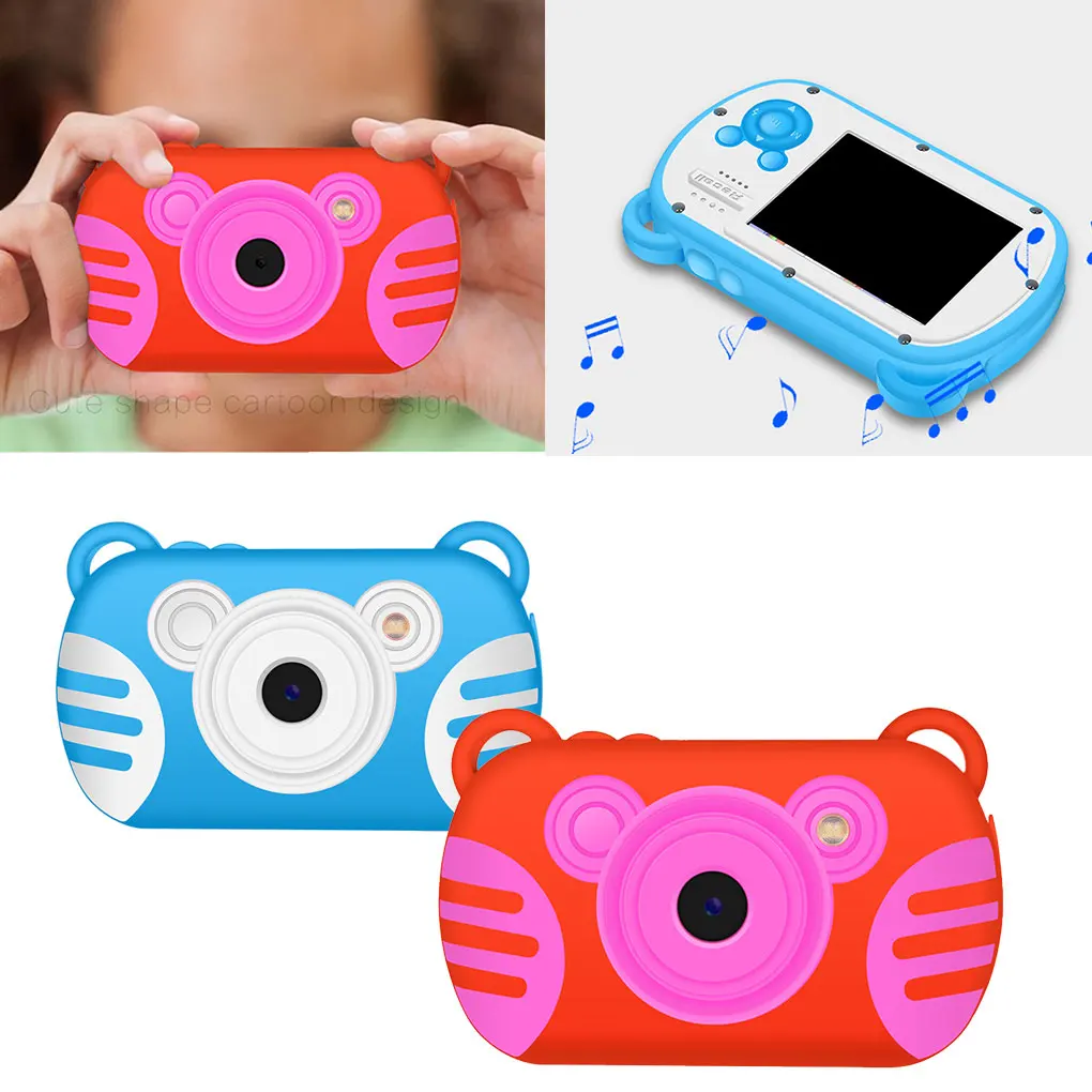 

Children K6 puzzle games 2.7-Inch waterproof Cartoon camera Anti-Fall kids HD digital camera