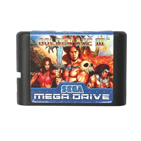 Золотой топоры III 16 бит MD карточная игра для Sega игры Mega Drive Genesis | Электроника