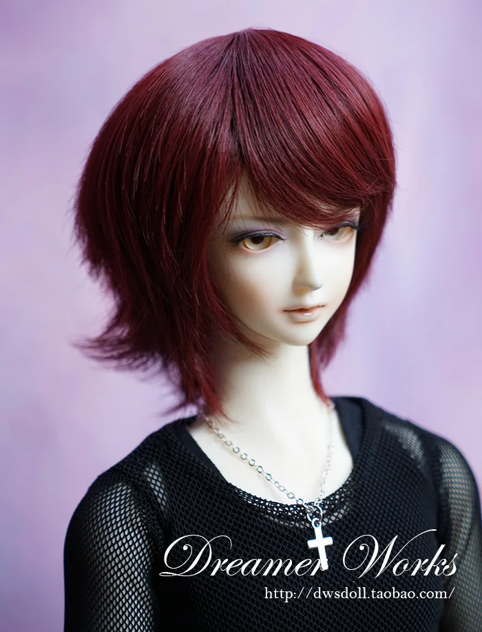 Aliexpress Buy 1 4 1 3 Scale BJD Wig Short Hair For BJD SD Doll 