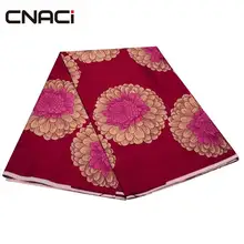 CNACI Анкара ткань Африканская настоящая восковая печать Tissu воск Африканский батик Ткань 6 ярдов/сумка Африканский принт Анкара ткань