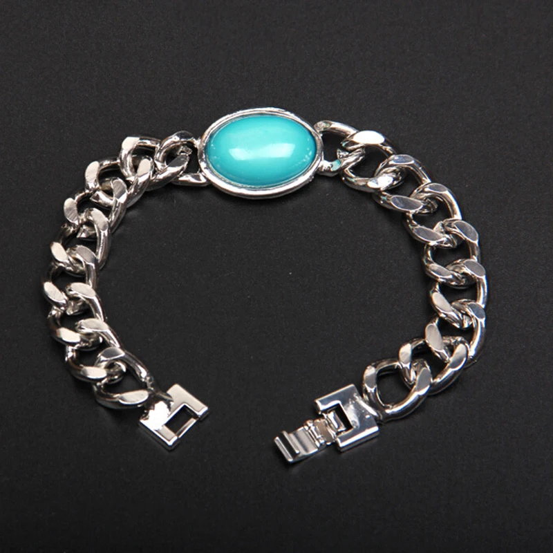 

JINSE Fashion Unisex Green Acrylic Bracelet Bracelet Chain Bracelet Jewelry Stock SKB001