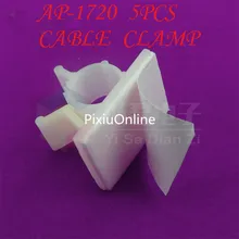5 шт./лот YT487B Stick Тип зажим кабеля AP-1720 провод фиксированной сиденье вискоза отверстия под винт