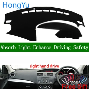 

Auto Car Dashboard Cover Dash Mat Board Pad Carpet Dashmat Interior Mats for mazda 3 2011 - 2013 Right Hand Drive Accessories