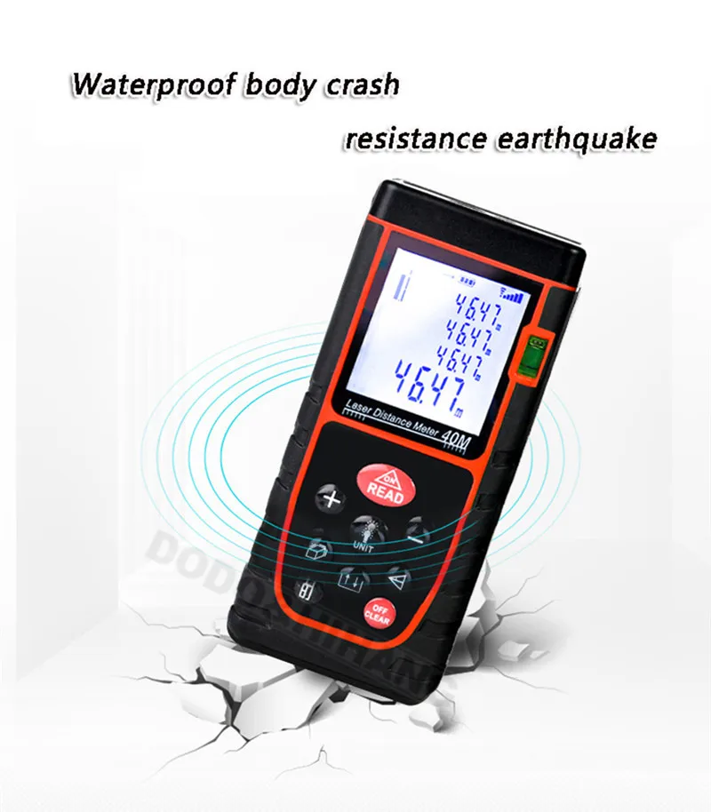 Laser Distance Meter 40M 60M 80M 100M Laser Rangefinder Laser Tape Range Finder Trena Ruler Diastimeter Building Hand Tool D1013 (10)_