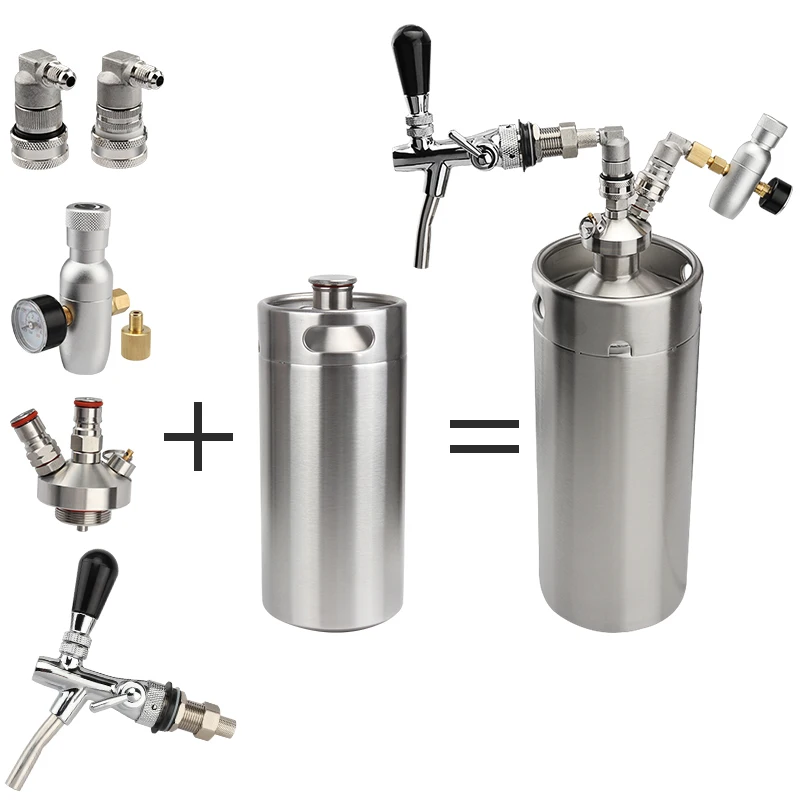 Home Brewing Stainless Steel Mini Keg 10l Beer Keg High Quality Home Brewing Stainless Steel Mini Keg 10l Beer Keg High Quality