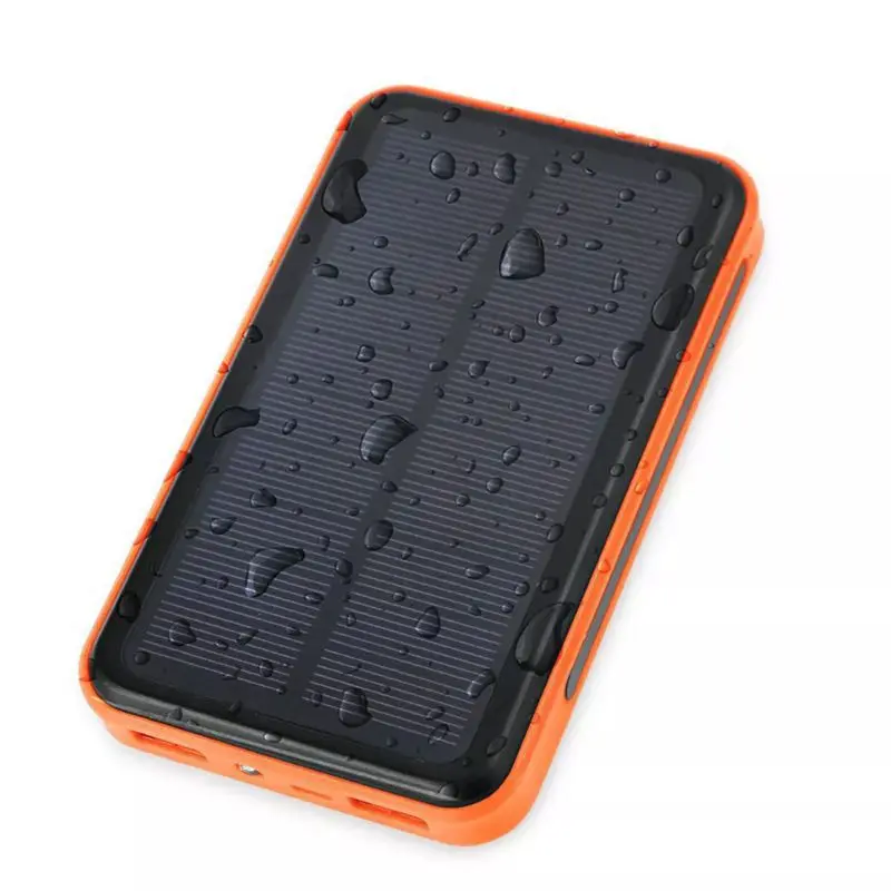 GTF Новая Солнечная Мобильная мощность зарядка Po 15000 mAh двойная USB солнечная Po|solar|popo