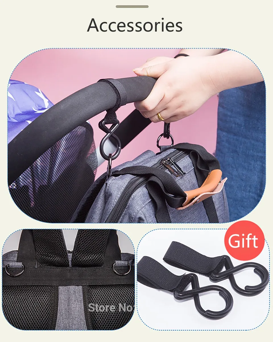 Для мамочек для ухода за ребенком сумка Мода 2018 г. подгузник путешествия рюкзак для мамы Универсальный водостойкий маленьких кормящих