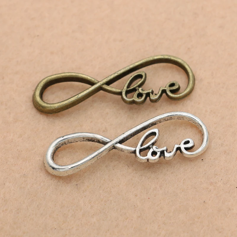 10 шт. подвеска для браслета и ожерелья 38 х13 мм|love charm pendant|charm pendantlove |