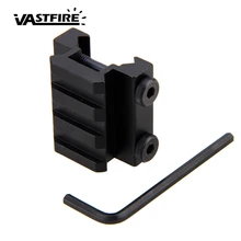 1/" 3-слотовый низкая стояк винтовка напрвляющая для прицела Fit 20 мм Вивер/база" Пикатинни "адаптер страйкбол оружие пневматическое оружие Принадлежности для охоты Каза