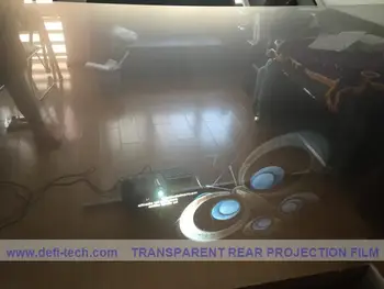 

DfLabs 4m*1.524m Good quality of holographic rear projection film/foil/ for display, shopping mall,