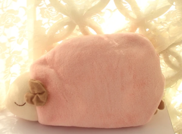 Ivyye розовый овец аниме, плюшевая вещи аксессуары плюшевая мягкая игрушка Пышная юбка с принтом в виде персонажей из мультфильма, теплые бутылки игрушки горячей воды сумка для девочек; Новинка - Цвет: see chart