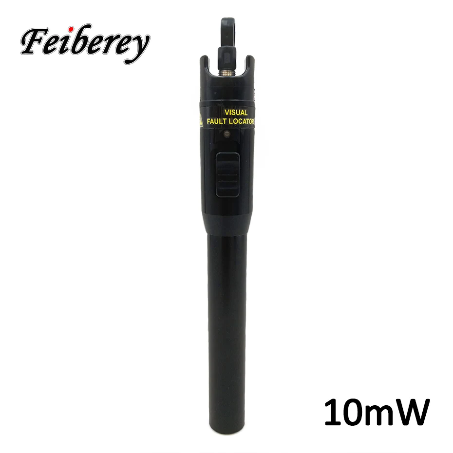 

10mW High Performance Visual Fault Locator Fiber Optic Cable Checking and Breaking Point Detecting Portable FTTH Tool