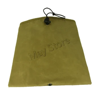 

Tan Hunting Waist Belt Dump Bag Tactical Outdoor Shooting Military Folding Magazine Recovery Dump Pouch