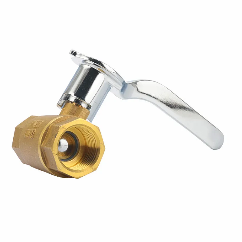 Прочный двухсторонний латунный шаровой значение DN20 DN15 для водяной газ сжиженный газ с Алюминий сплав/цинковый сплав ручка прямой соединитель с внутренней резьбой