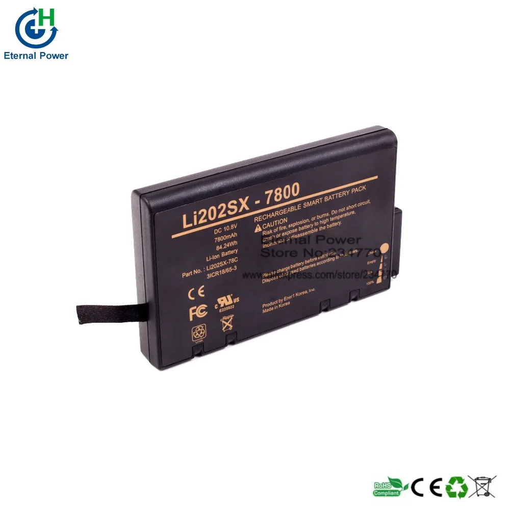 

Replacement FOR ROHDE&SCHWARZ EB200,LI202SX-7800,LI202SX-78C,3ICR18/65-3 OTDR Battery