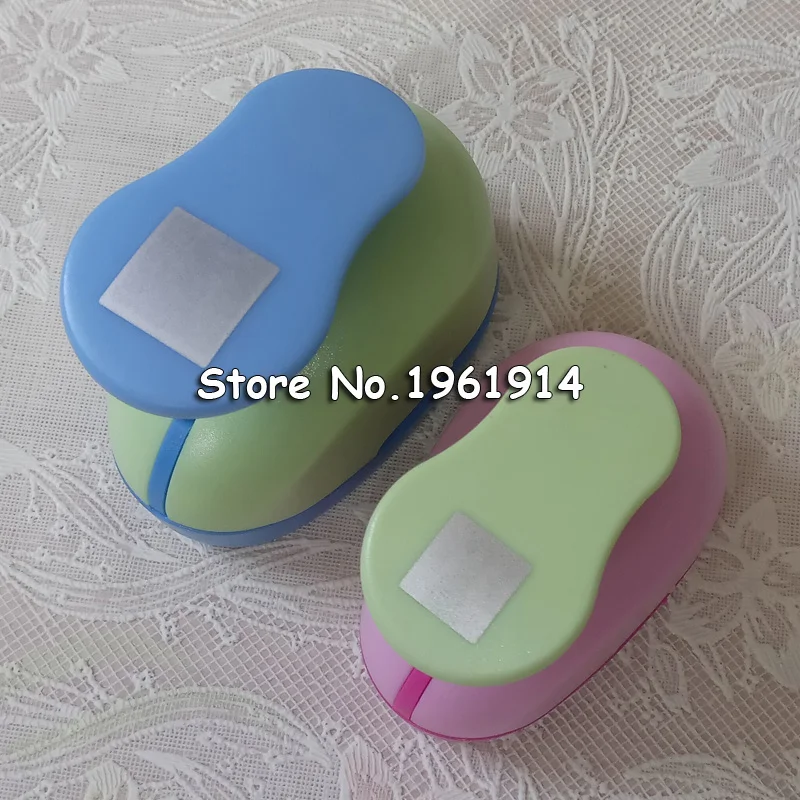 2pcs(1.8cm,1.1cm)square Shape Craft Punch Set Squares Punch Craft Scrapbooking School Paper