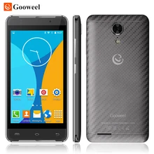 D’origine Gooweel M9 mini + smartphone 4.5 pouces IPS mobile téléphone MT6580 Quad Core Android 5.1 téléphone portable 1 GB + 8 GB 3G GPS 5.0MP + 5.0MP