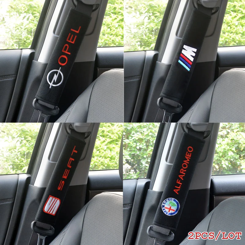 Car Styling Seat Belt Cover Case Shoulder Pad For BMW/OPEL/RENAULT