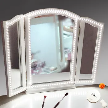

LED Makeup Mirror Fill Light Front Light Ambient Bar 12V White Light 2835 Not Waterproof Bar Beauty Decor #30