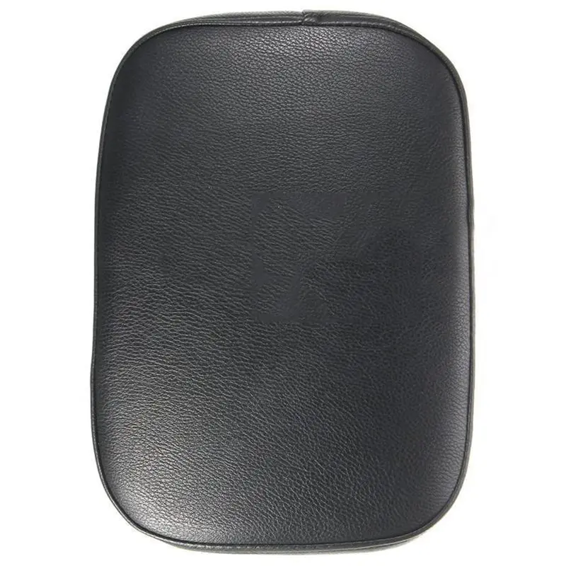 

Black Pillion Pad Seat 6 Suction Cup For Harley Dyna Sportster Softail Touring