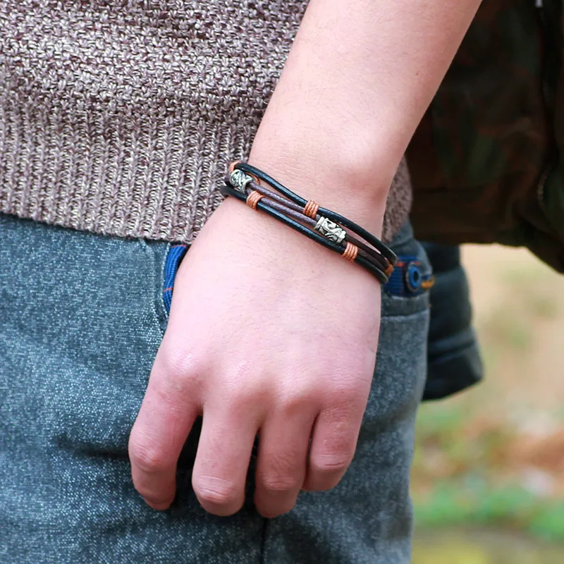 leather bracelet for men3