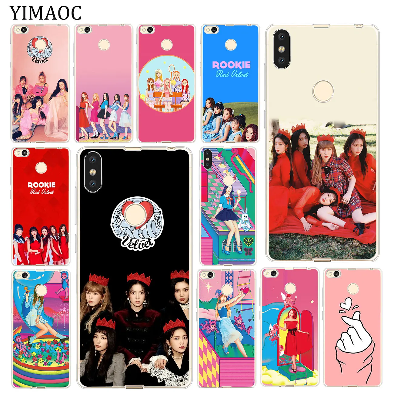 Мягкий силиконовый чехол YIMAOC Red Velvet's kpop Joy для Xiaomi Mi 9 9T CC9 CC9E A3 Pro 8 SE A2 Lite A1 f1 MiX 2S MAX 3