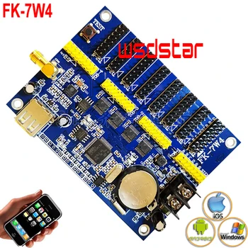 

FK-7W4 USB & WIFI LED controller card 4*HUB08 & 8*HUB12 3616*32 Single/Dual/Seven color LED controller card FK-6W4 5pcs/lot